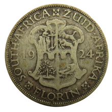 Load image into Gallery viewer, 1924 King George V South Africa Silver Florin Coin
