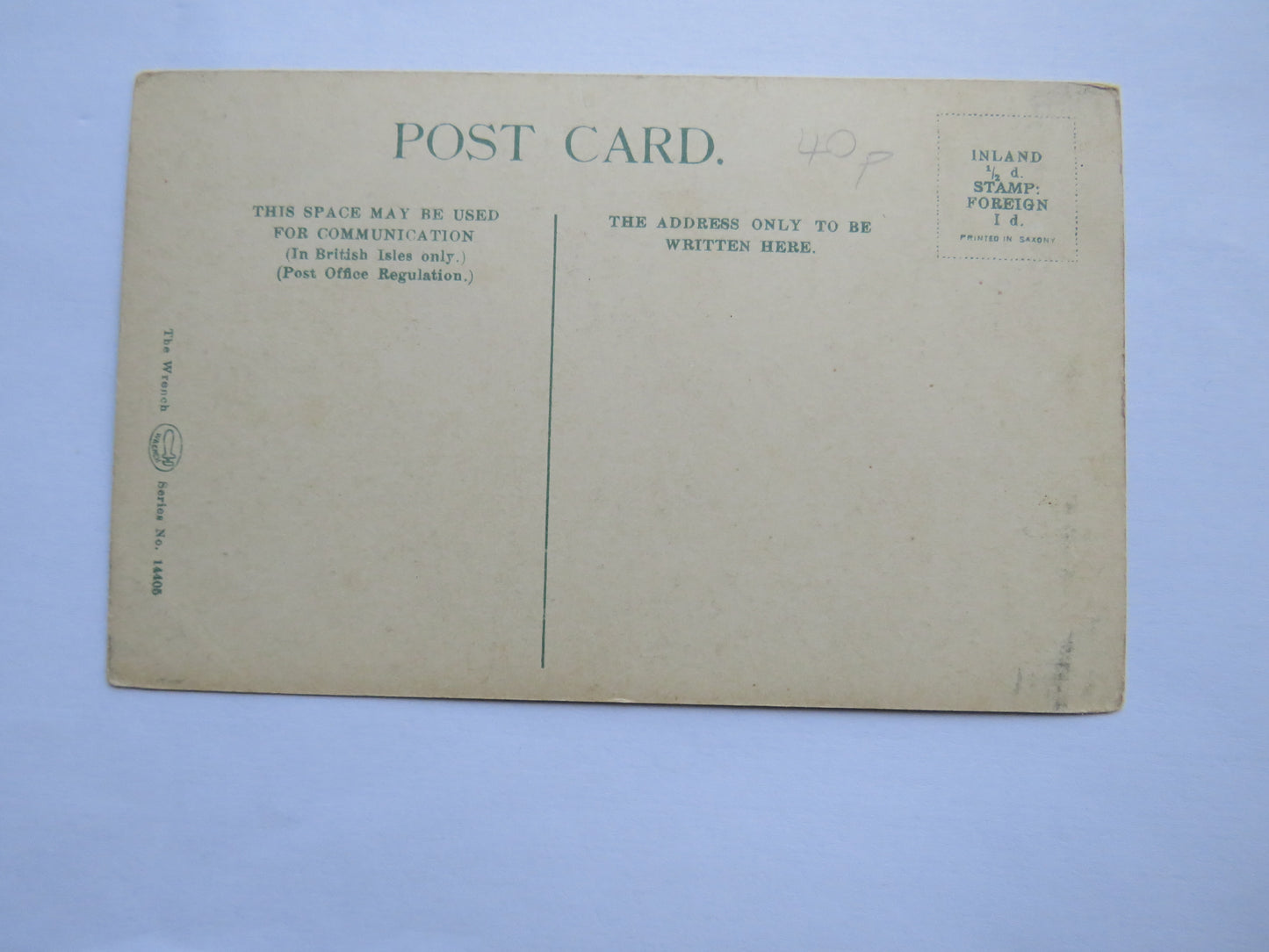 Vintage Postcard of St. Mary the Virgin Church, Oxford