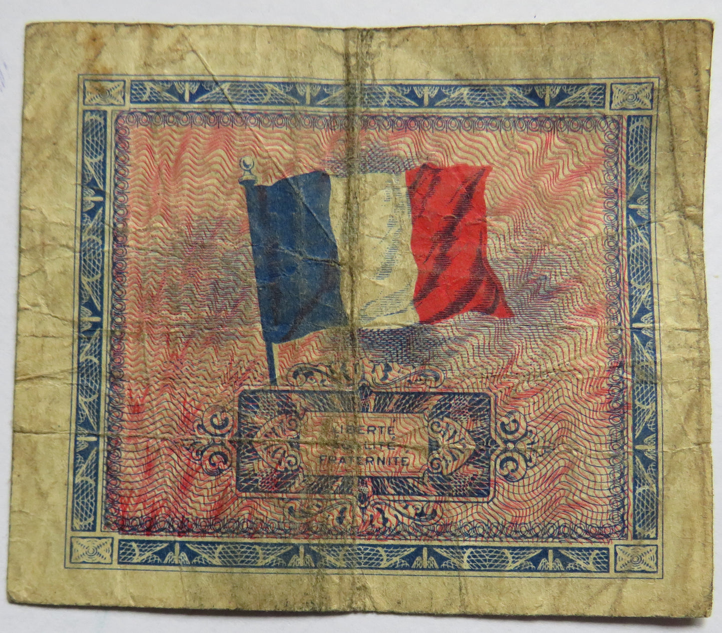 1944 France 2 Francs Banknote