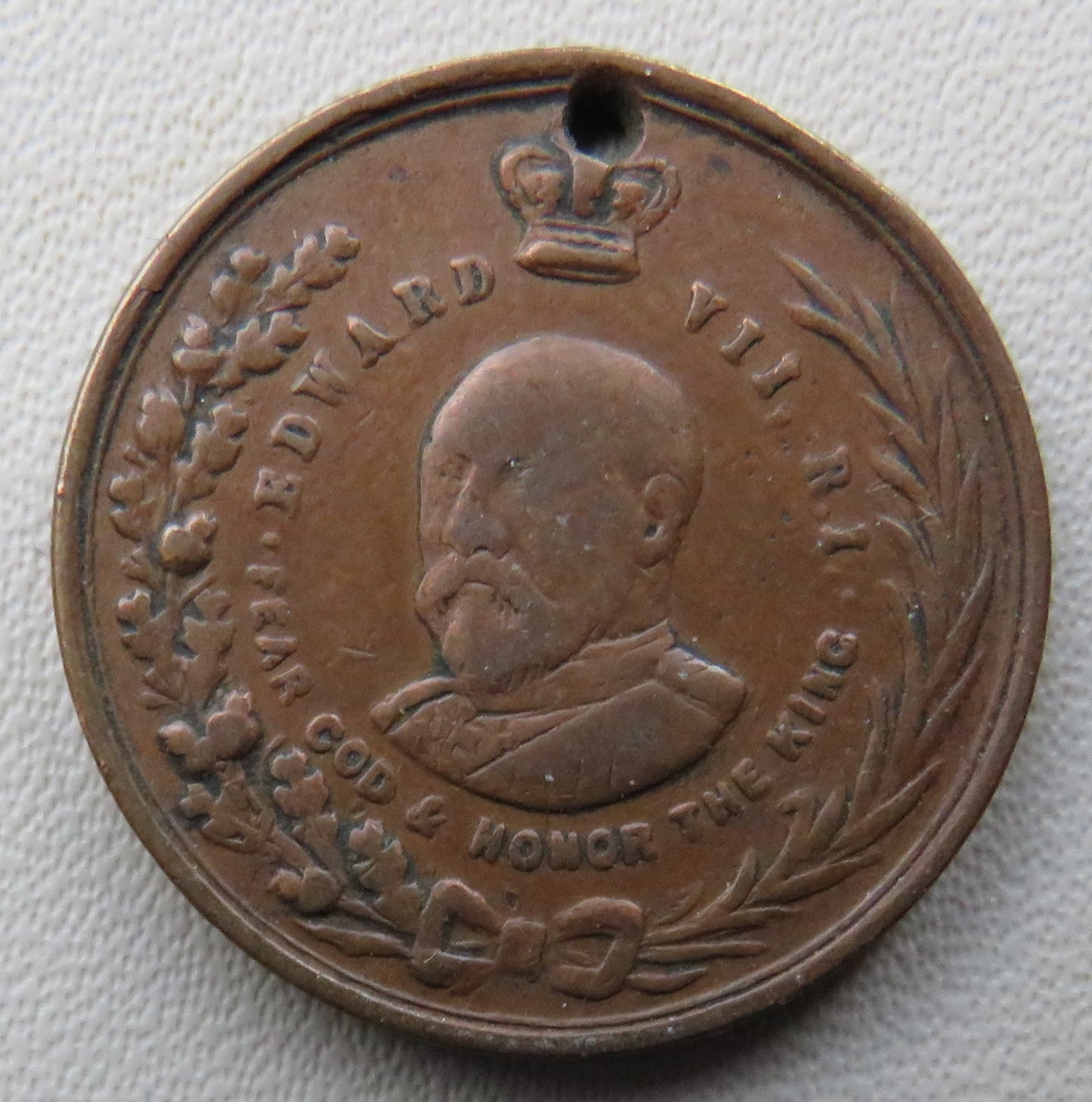 T.R.H The Duke and Duchess of Cornwall & York Welcome Tot Australia 1901 Medal King Edward VII