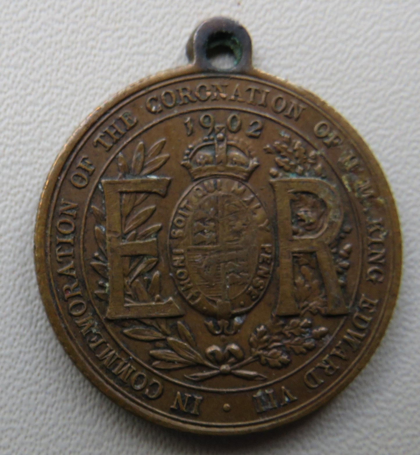 1902 Coronation of Edward VII King & Emperor Souvenir Medal
