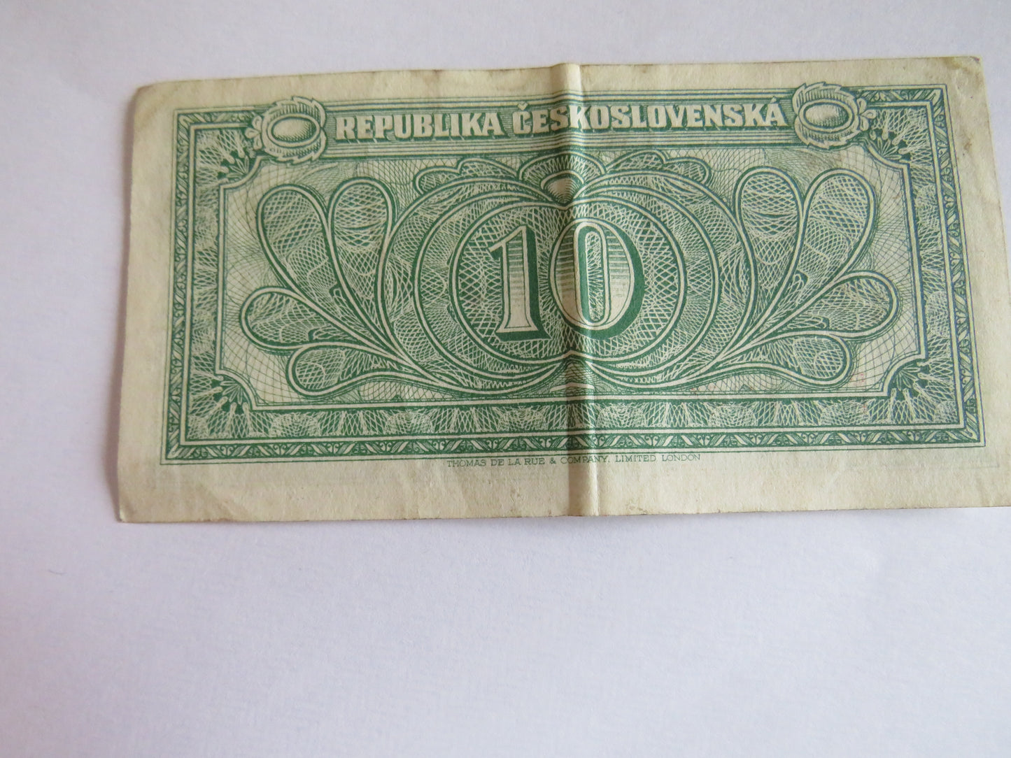 Czechoslovakia 10 Korun Banknote