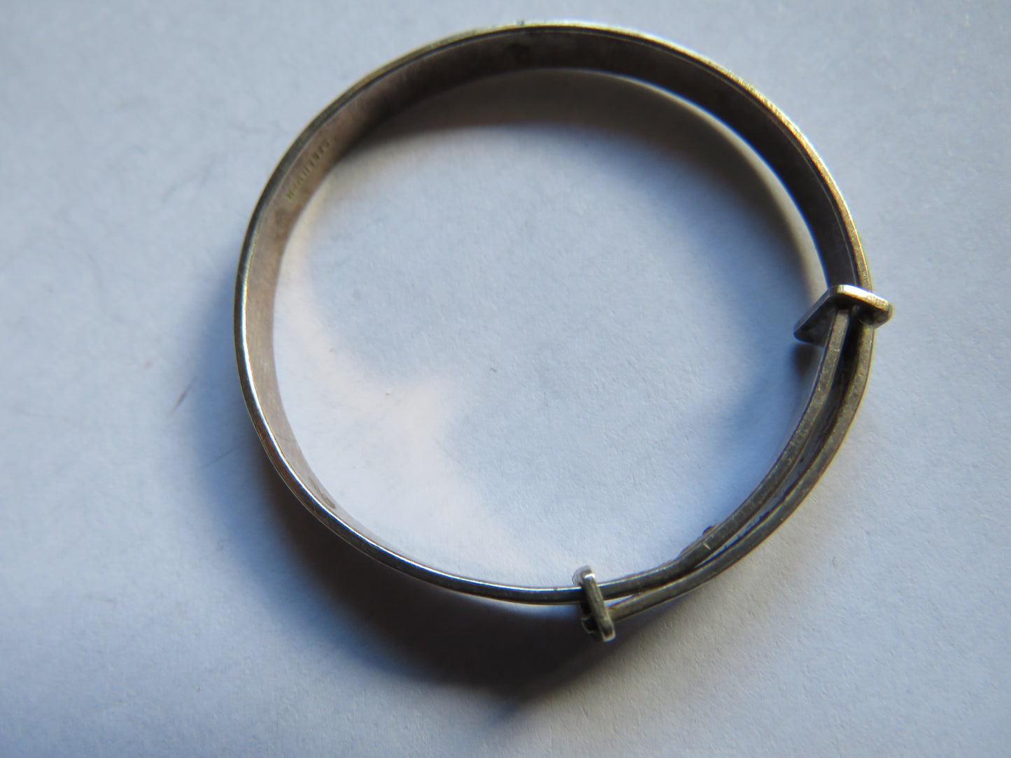 Vintage Sterling Silver Babies Bangle