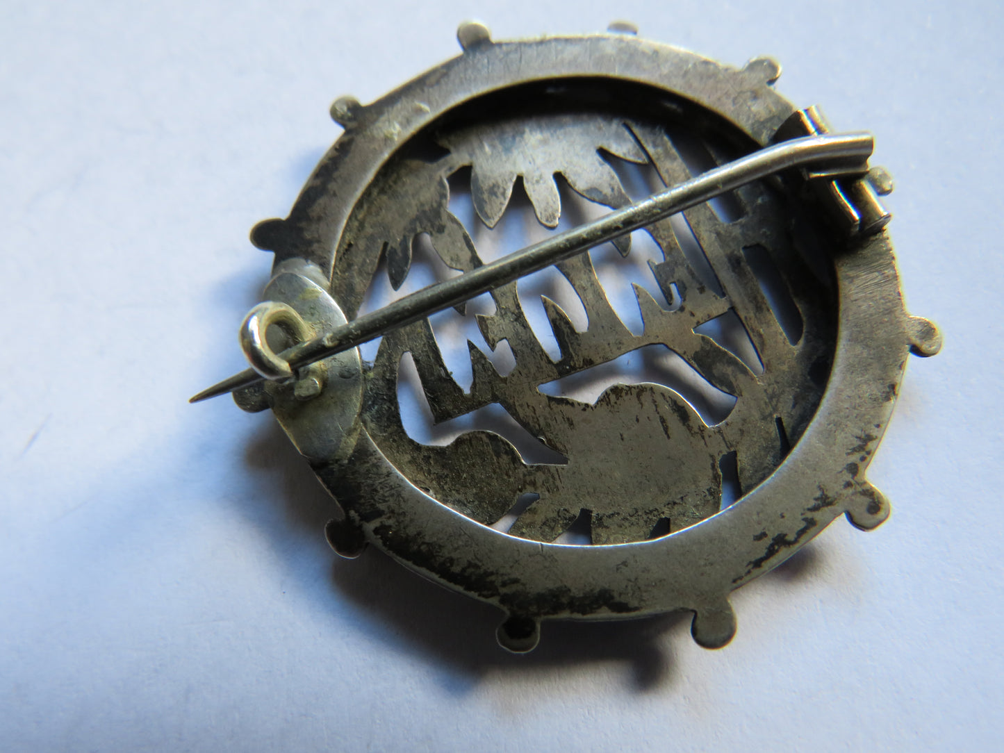 Antique Ladies Silver Brooch With The Name "Helen"