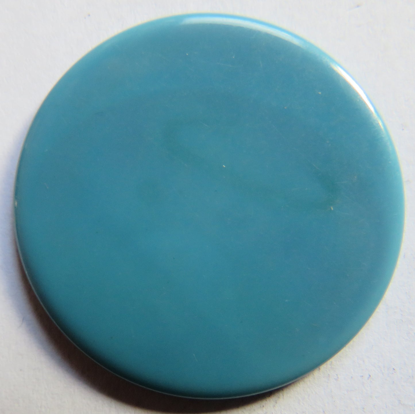 P.L.C. Vintage Blue Plastic Token