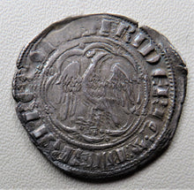 Load image into Gallery viewer, 1296-1327 Sicily Frederick III Pierreale Messina Hammered Silver Coin
