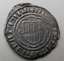 Load image into Gallery viewer, 1296-1327 Sicily Frederick III Pierreale Messina Hammered Silver Coin
