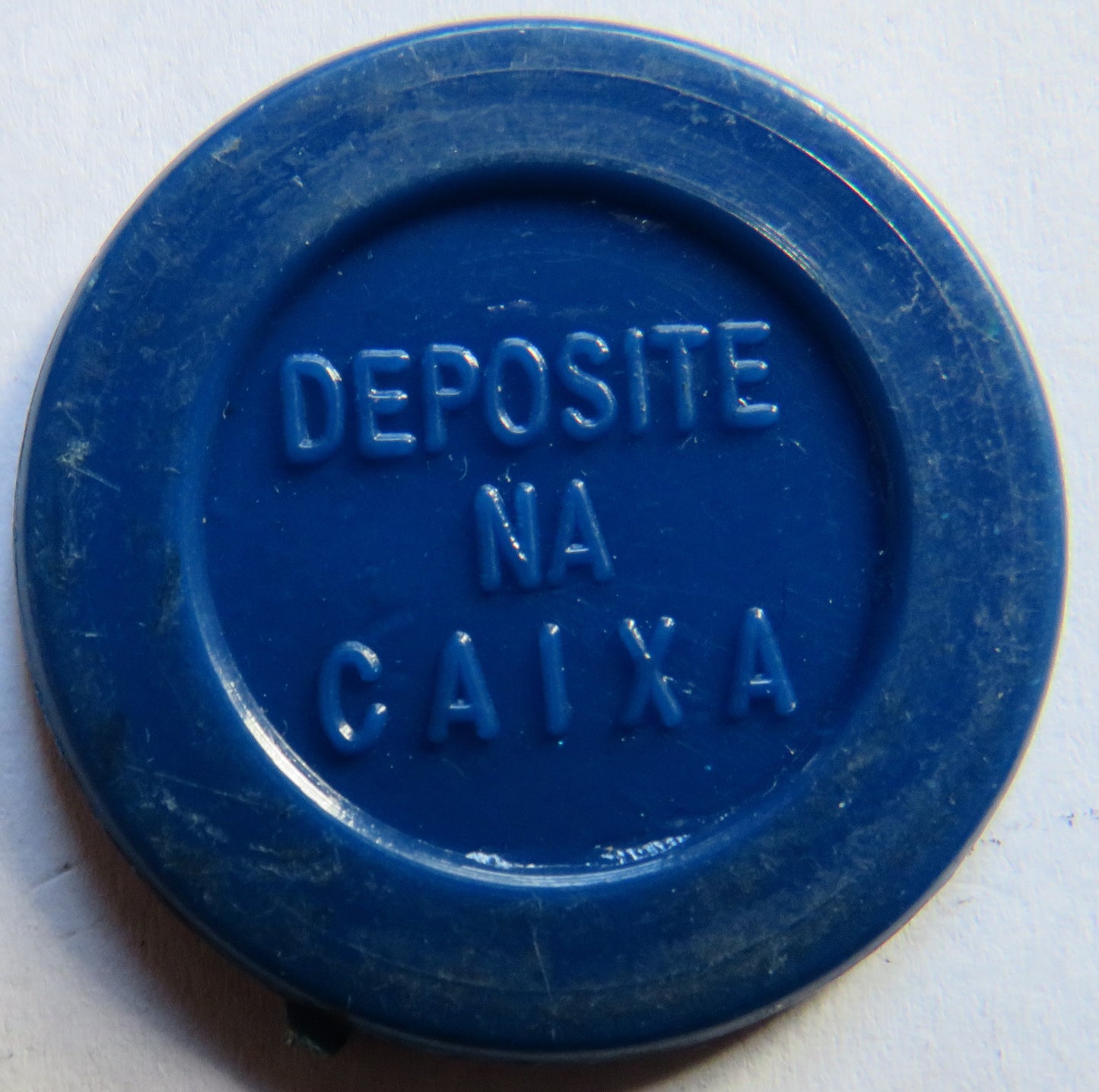 Viaco Acari S.A Vintage Brazil Transport Plastic Token