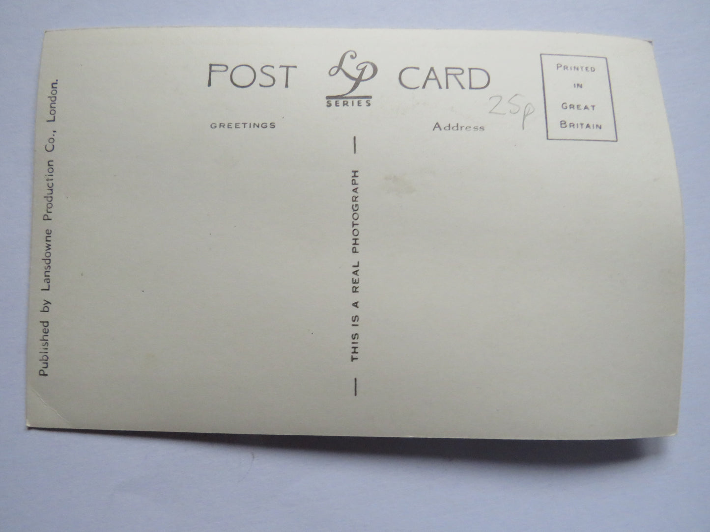 Vintage Postcard of Trafalgar Square, London