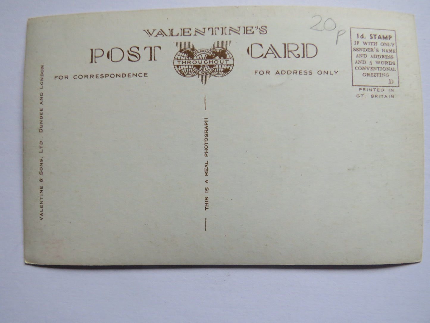 Vintage Postcard of Poole