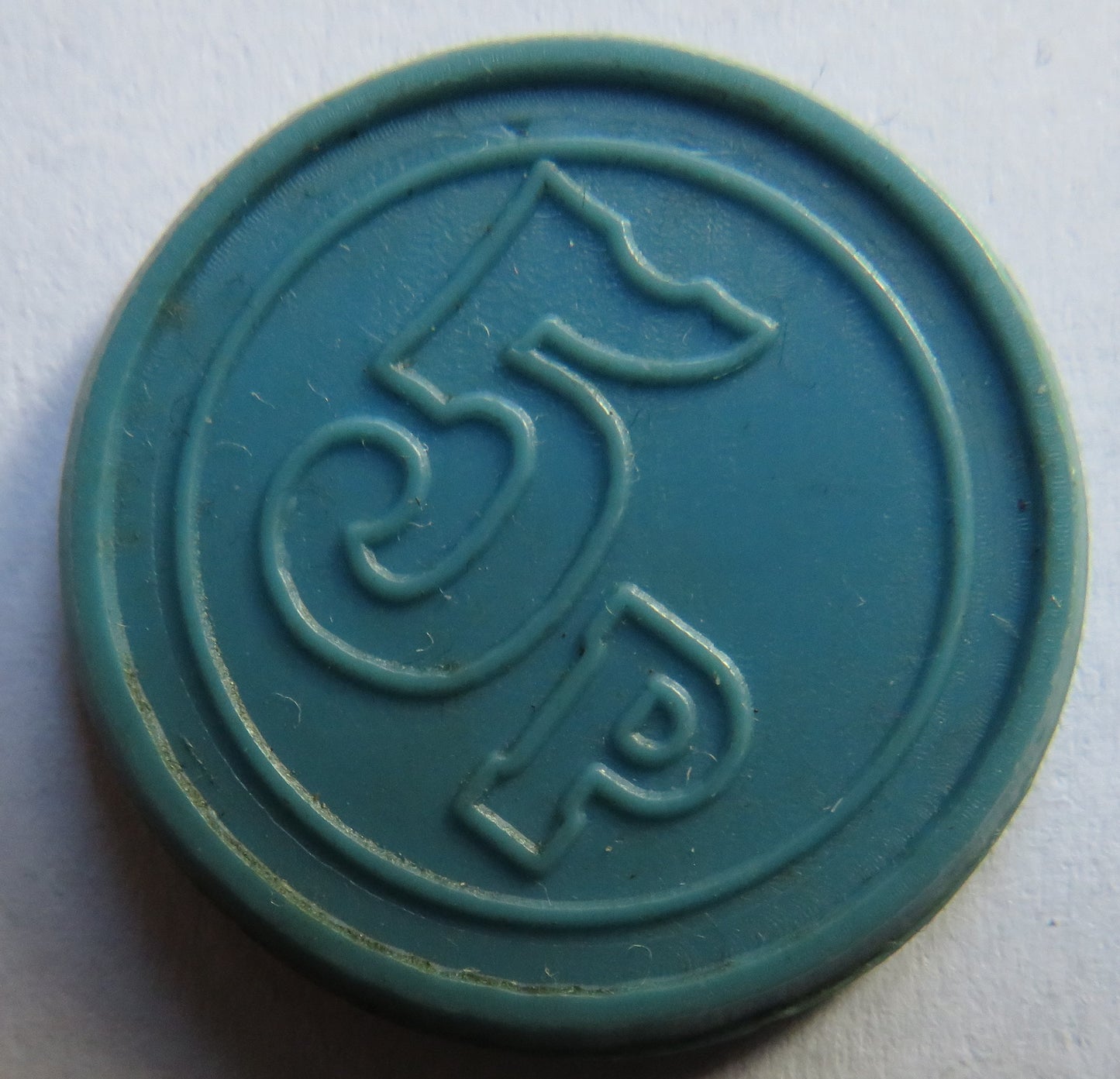 Hampton Transport Token Scheme 5p Plastic Token