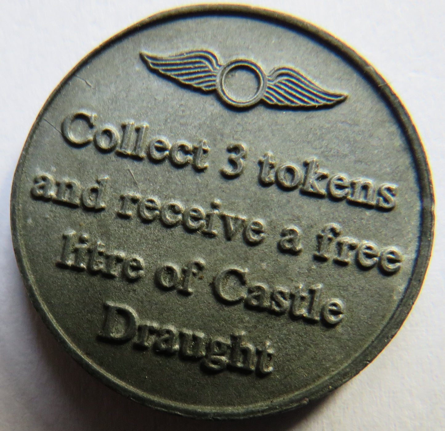 Castle Draught Top Gun Tour Vintage Token