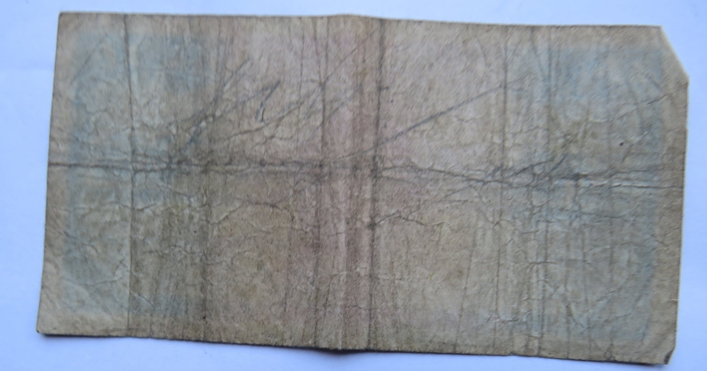 The Government of Malta One Shilling Banknote