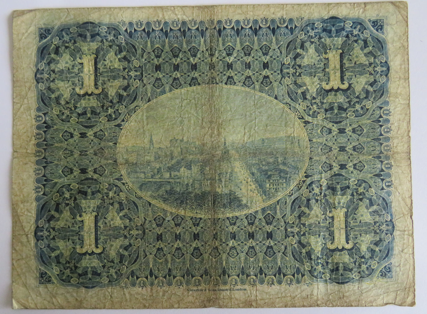 1915 The National Bank of Scotland £1 One Pound Banknote