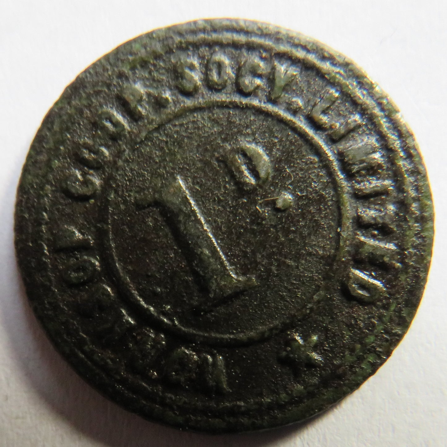 Worksop Cooperative Society Limited 1d Vintage Token