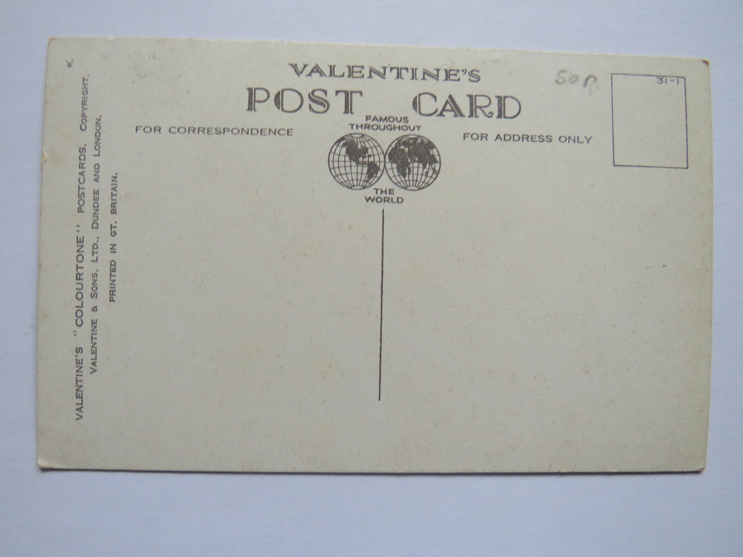 Antique Postcard Of Floral Clock, West Princess Street Gardens, Edinburgh