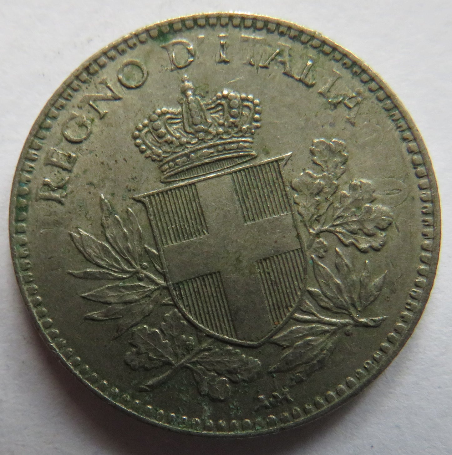 1918 Italy 20 Centesimi Coin