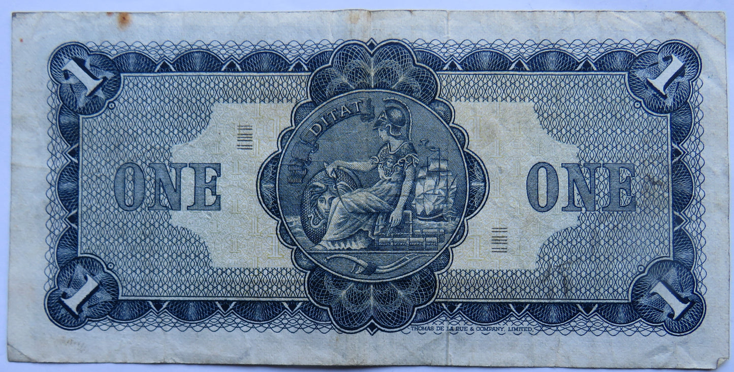 1968 The British Linen Bank £1 One Pound Banknote