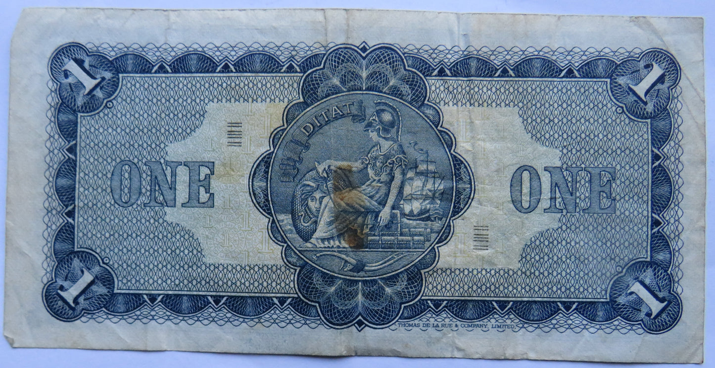 1968 The British Linen Bank £1 One Pound Banknote