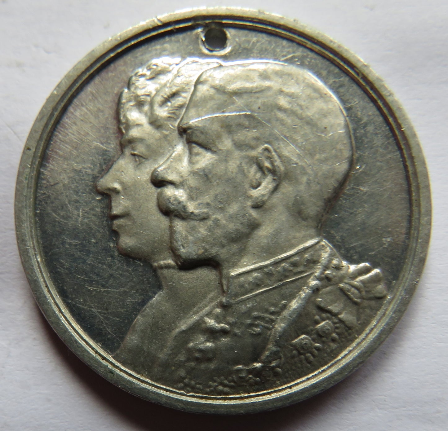 1934 King George V Daily Record Medal - Launch of Queen Mary