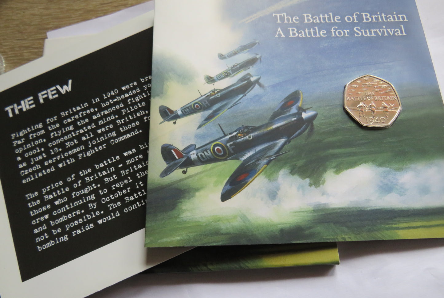 2015 UK 50p Coin 75th Anniversary of the Battle of Britain