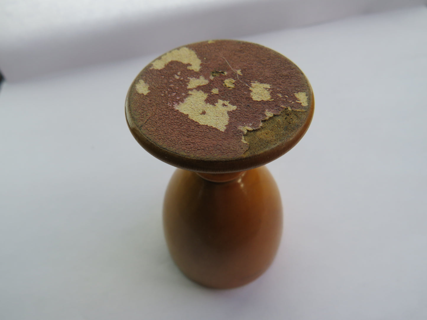Antique Mauchline Transfer Ware Egg Cup "Moffat" "Cragie Burn Wood"