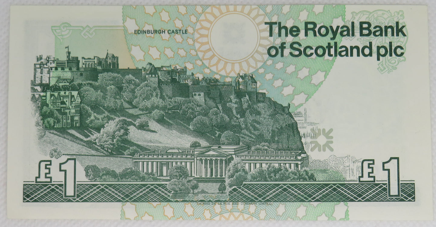1993 The Royal Bank of Scotland £1 One Pound Banknote