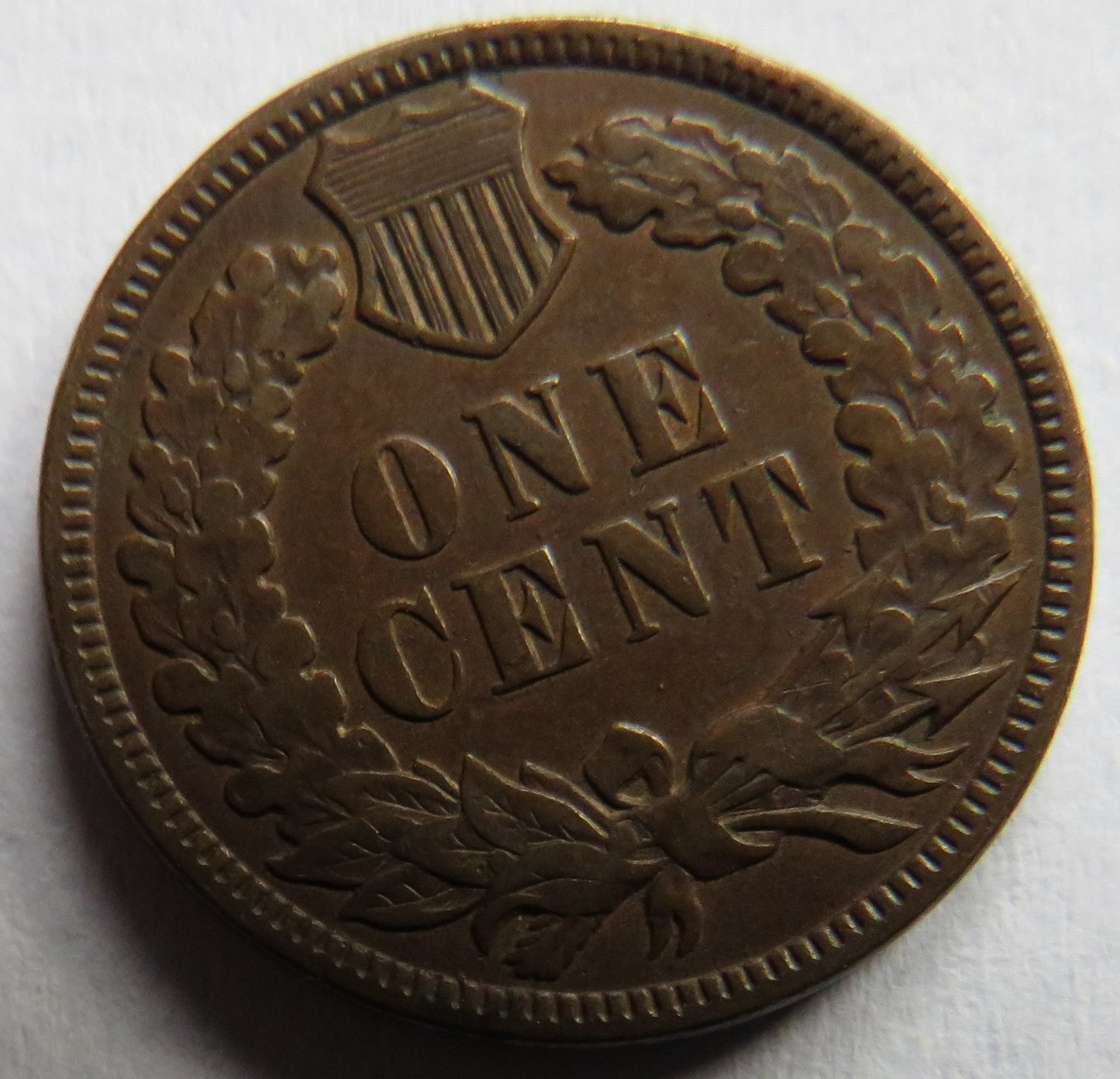 1892 USA Indian Head One Cent Coin