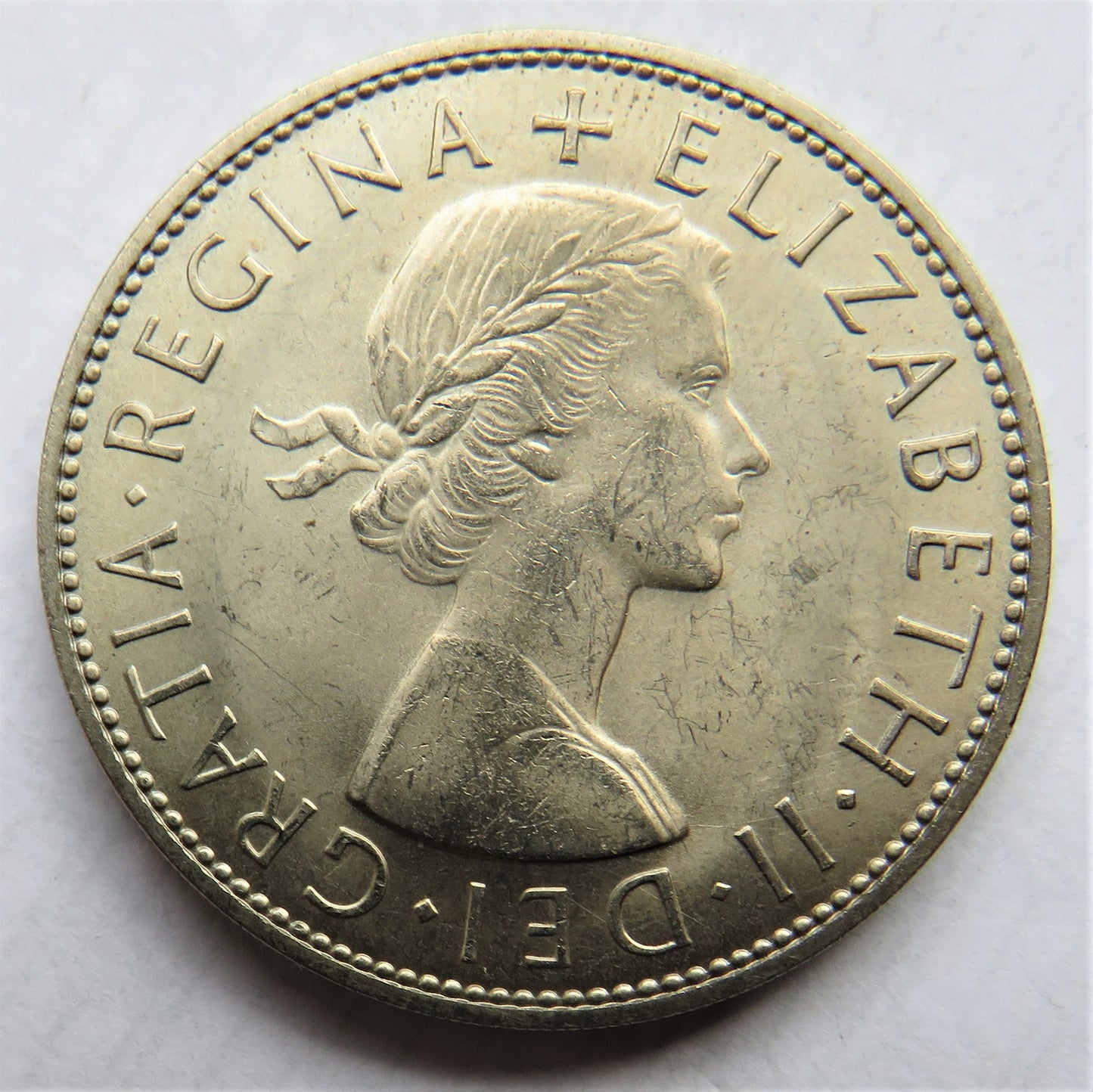 1967 Queen Elizabeth II Halfcrown Coin In High Grade - Great Britain