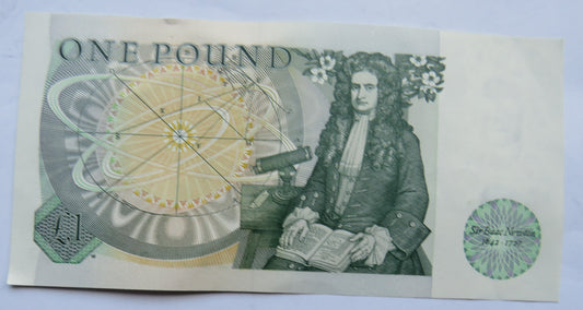 (1981) Bank of England £1 One Pound Banknote D.H.F. Somerset