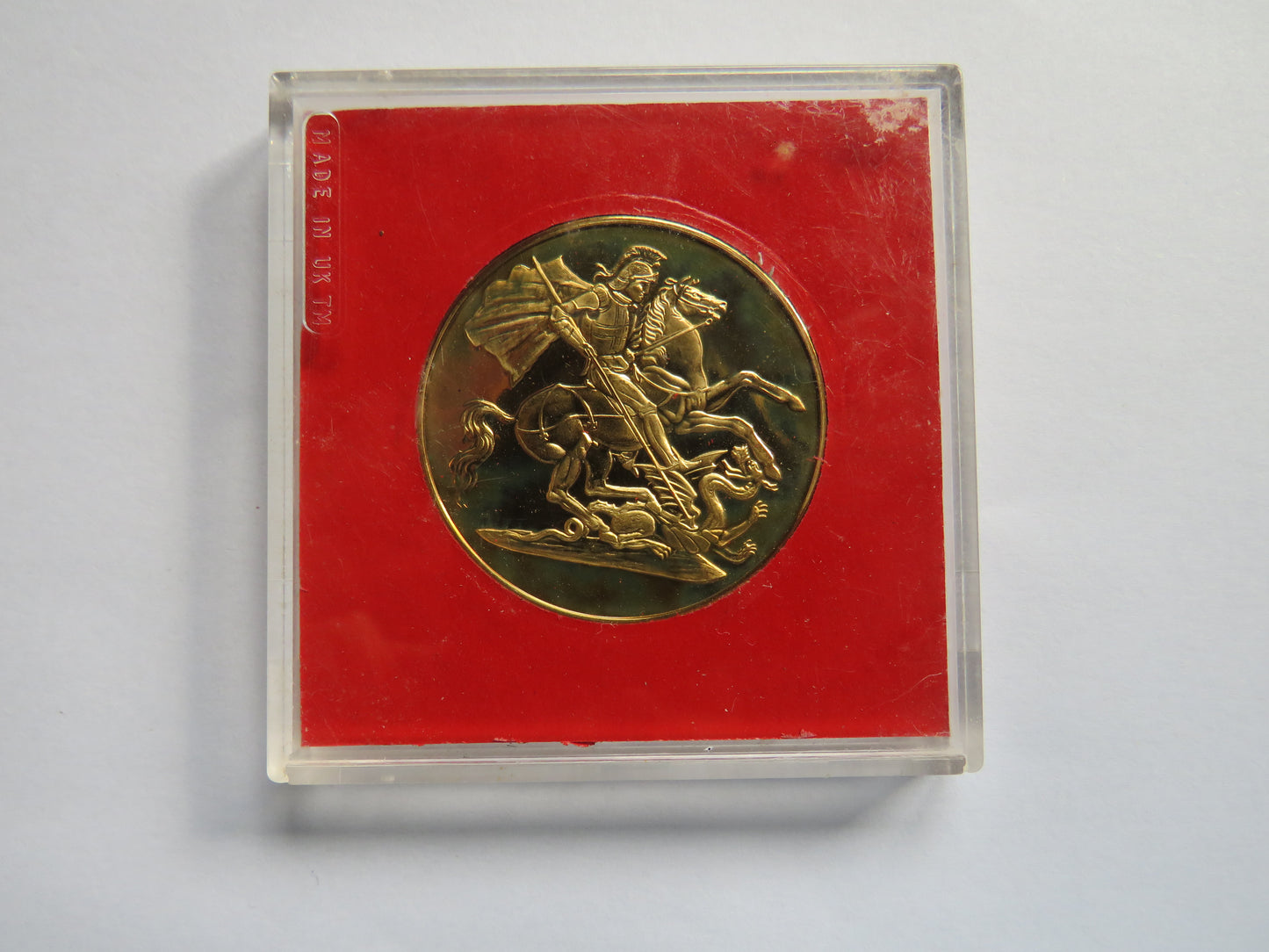 Framlingham Castle Solid Bronze Cased Medallion