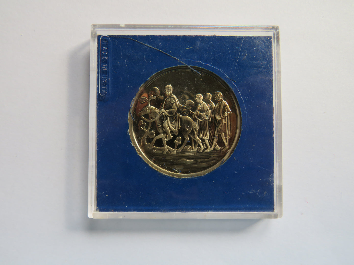 Canterbury Cathedral Solid Proof Cased Medallion