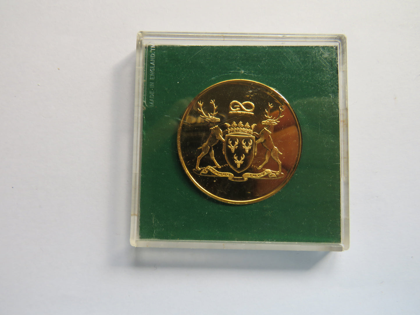 Chatsworth Solid Bronze Cased Medallion