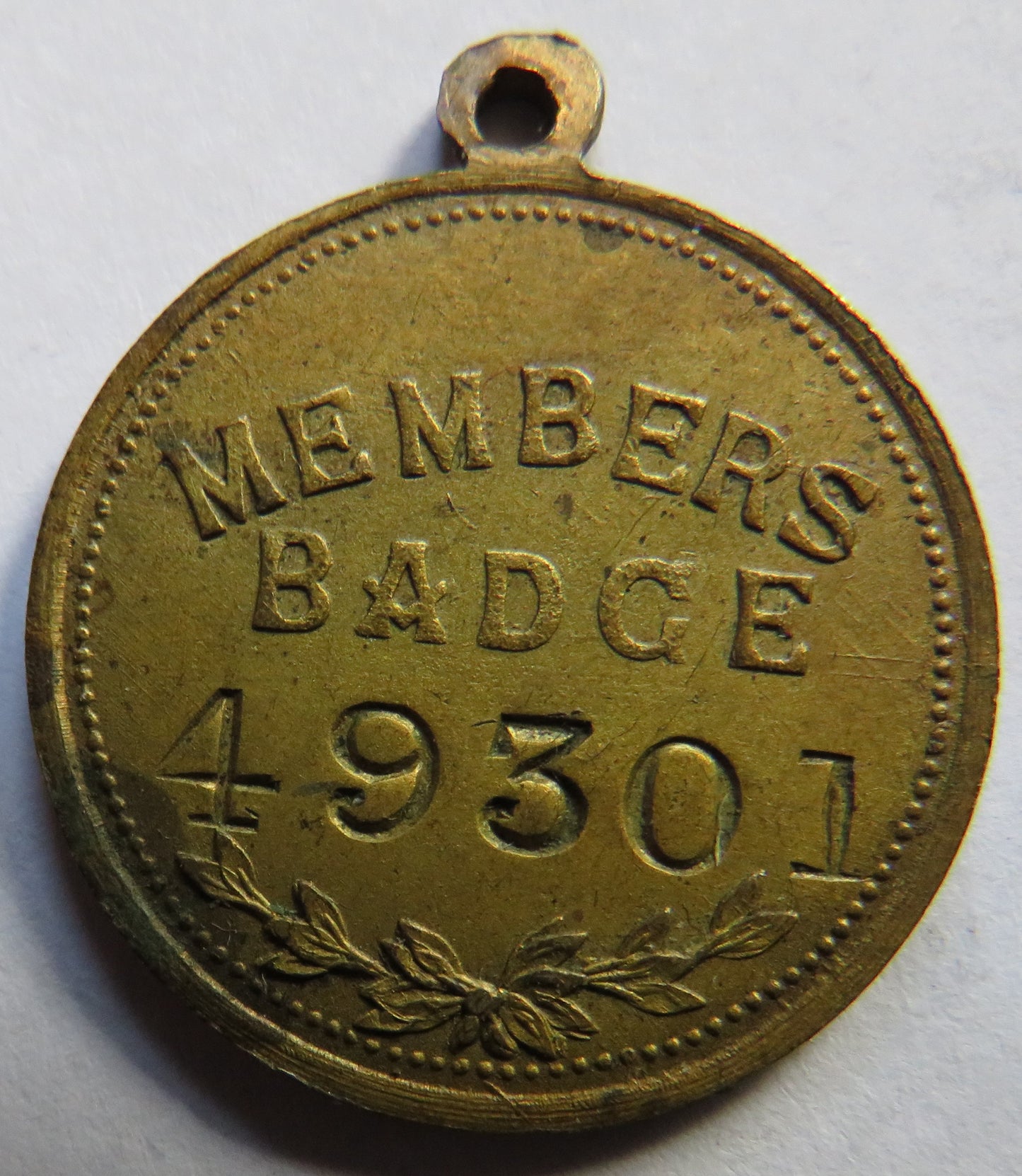 London Mail Holiday Club 1913 Members Badge / Medallion