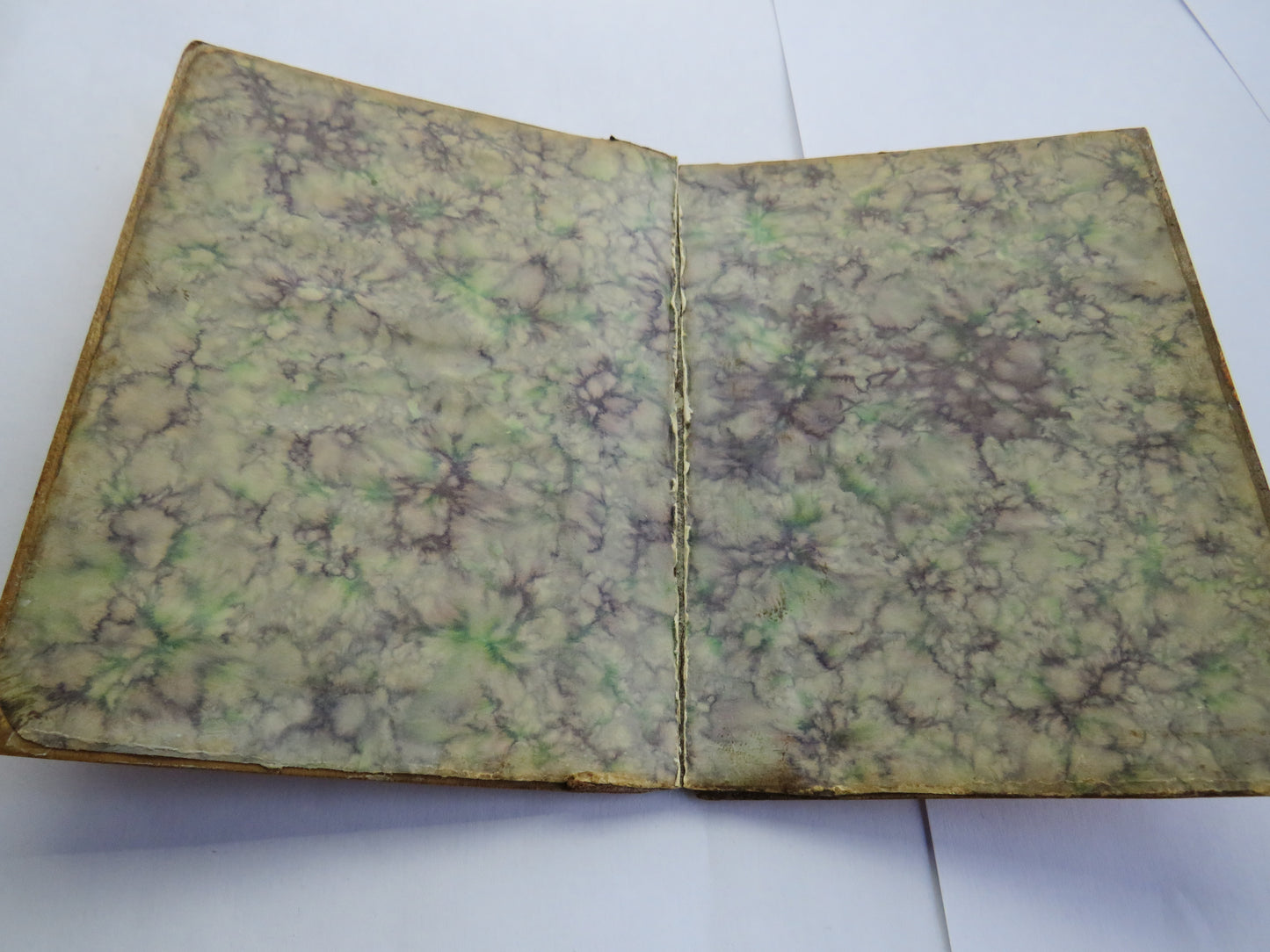 Antique Mauchline Transfer Ware Book Boards " Auld Brig O'Doon"