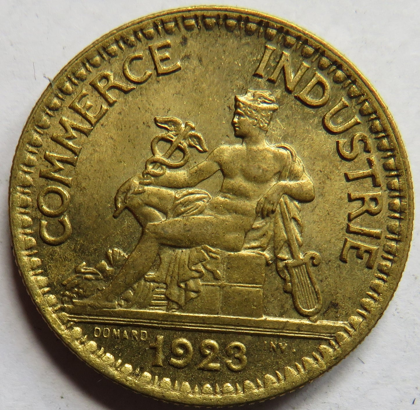 1923 France 2 Francs Coin In High Grade