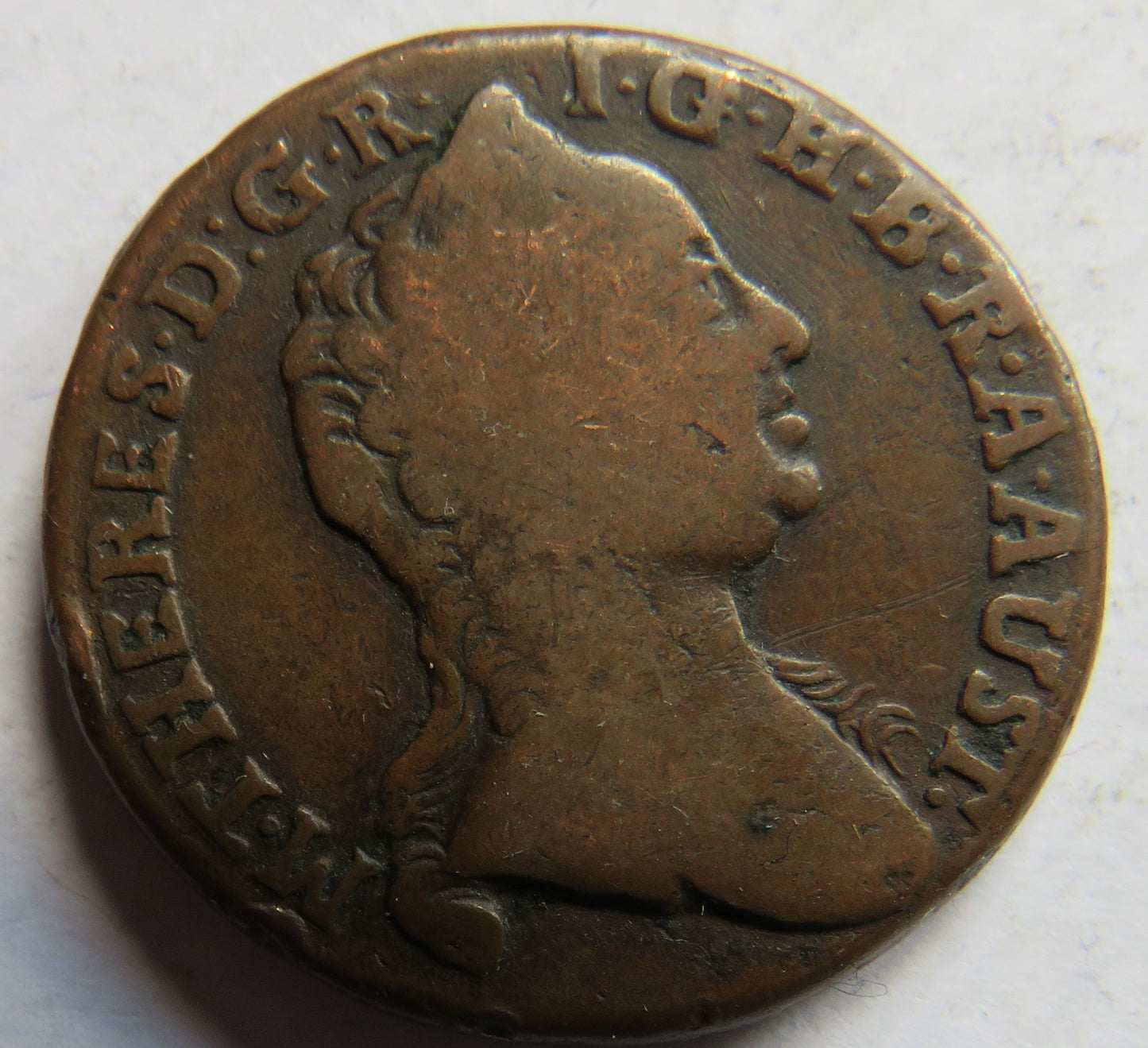 1763 Austria Kreutzer Coin