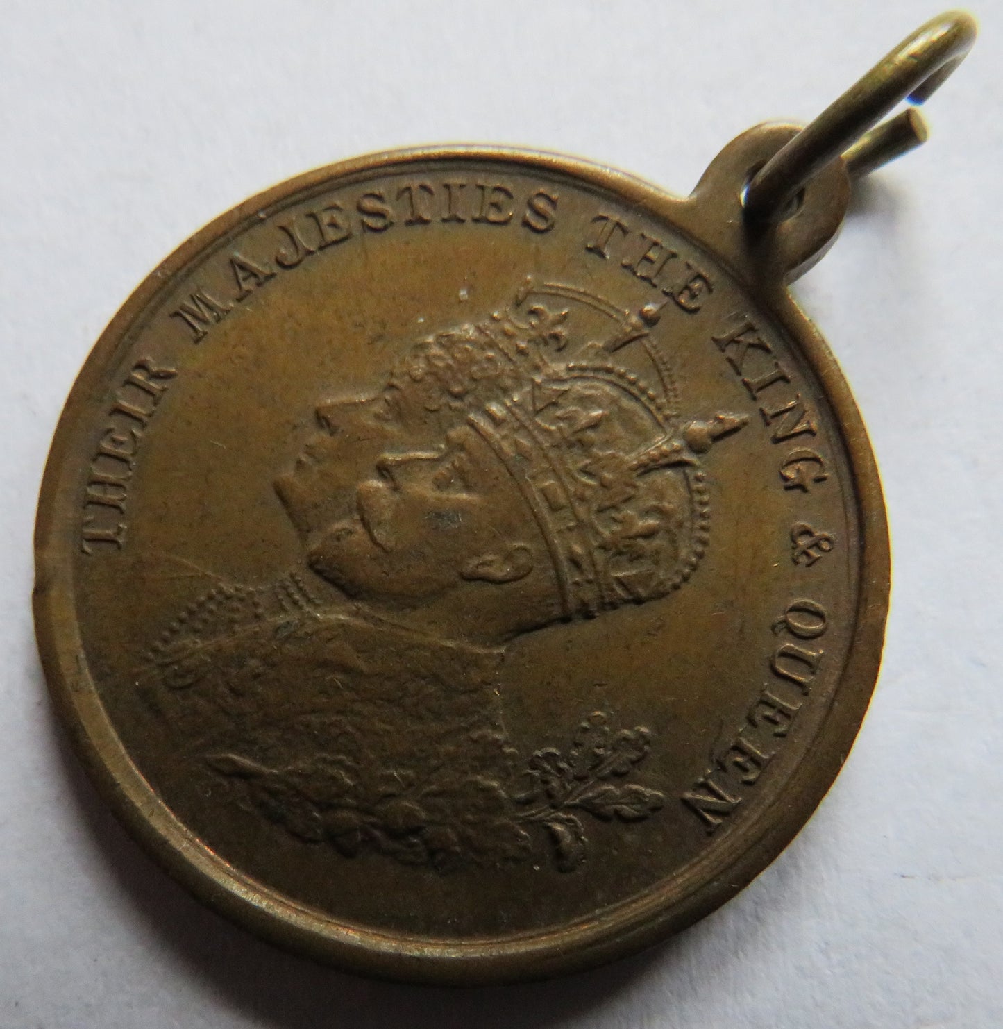 1911 King George V Coronation Medal - Crown West Minster