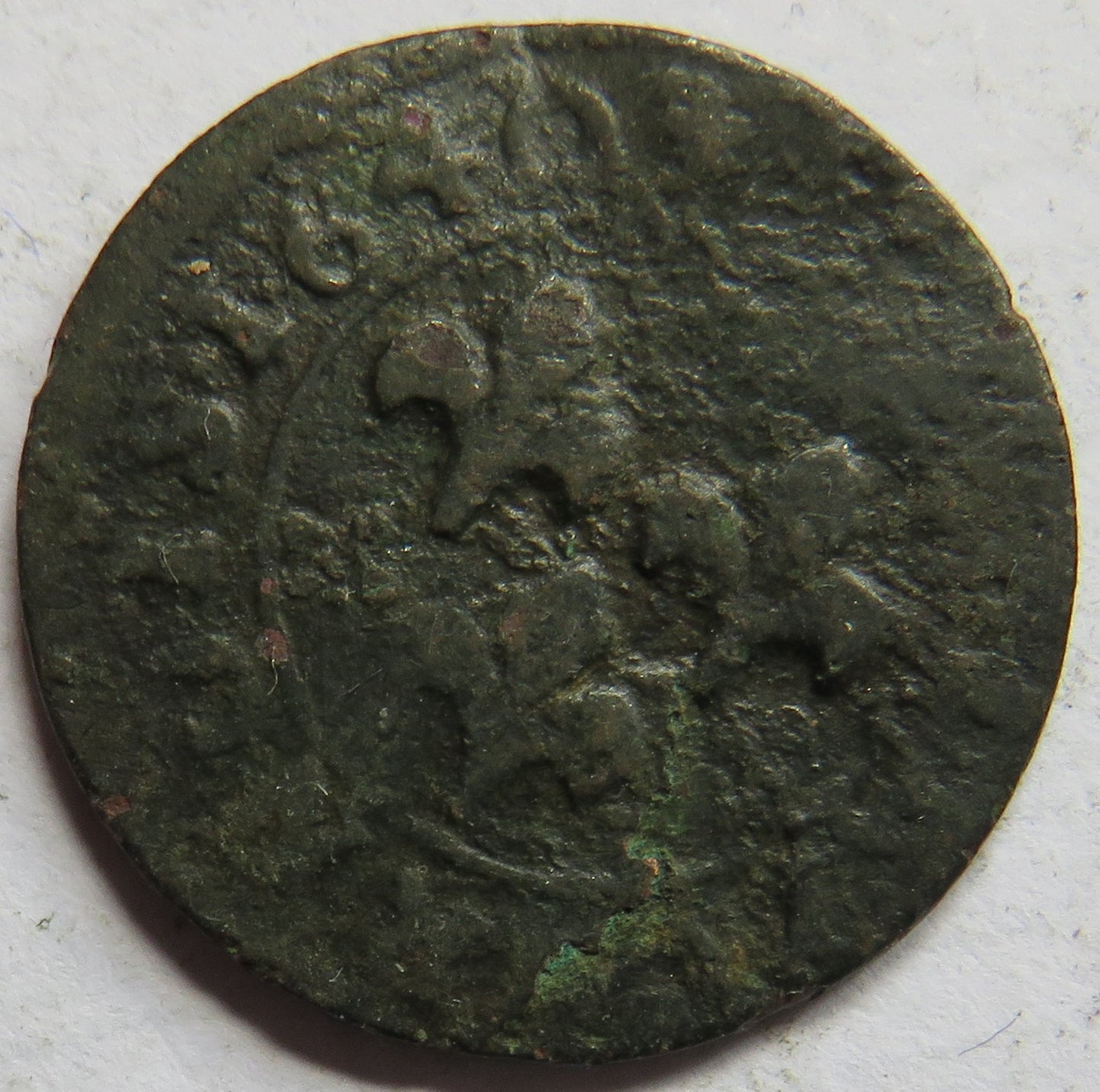 1640 Principality of Orange (French States) Double Tournois Coin - Frederic Henry