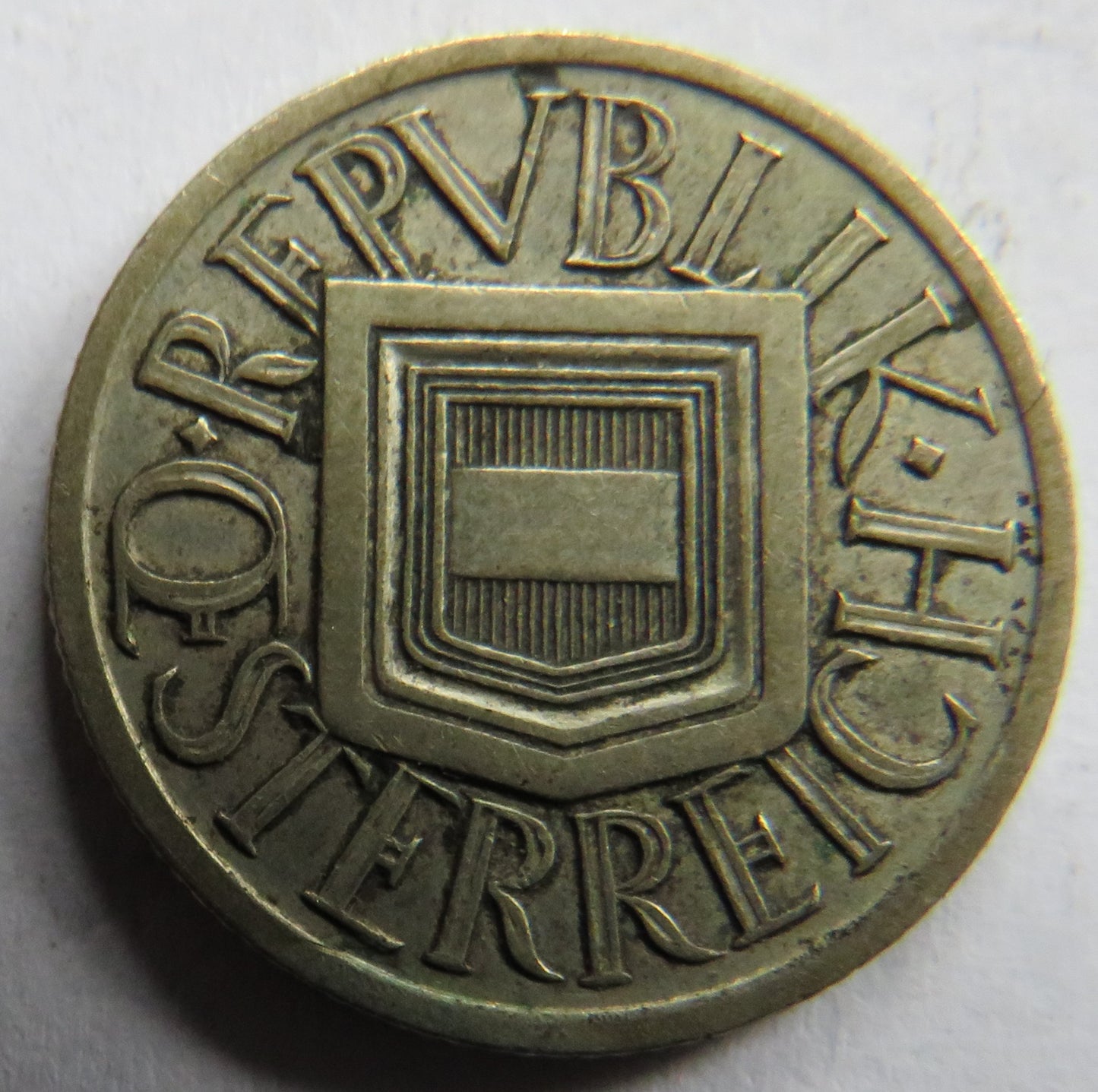 1925 Austria Silver 1/2 Schilling Coin