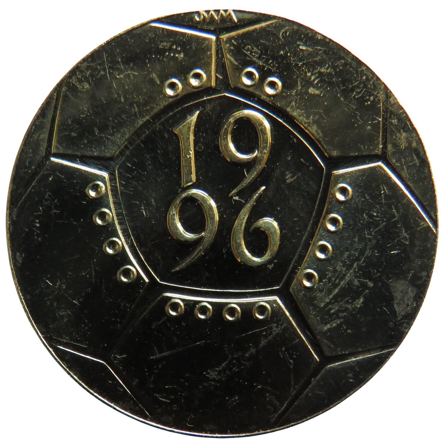 1996 European Football £2 Coin Euro 96