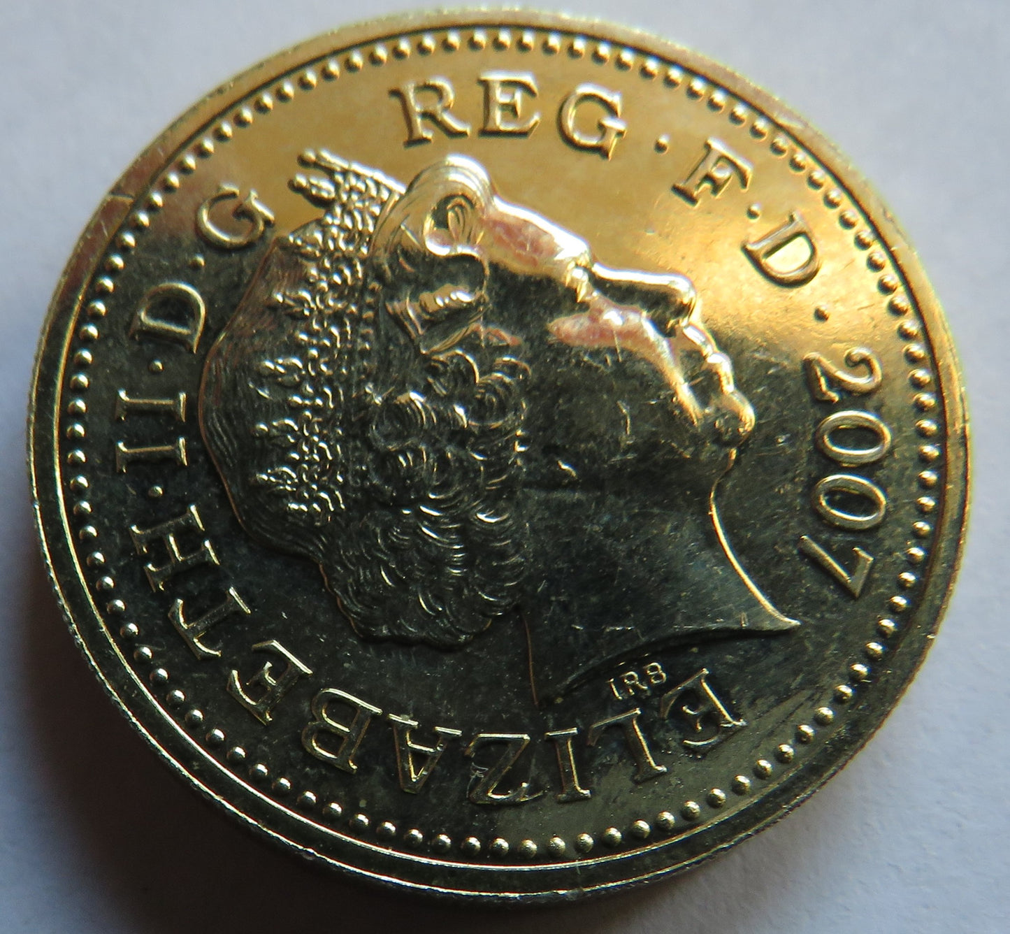 2007 Millennium Bridge £1 One Pound Coin In High Grade