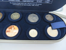 Load image into Gallery viewer, 2000 UK Royal Mint Time Capsule 9 Coin Set
