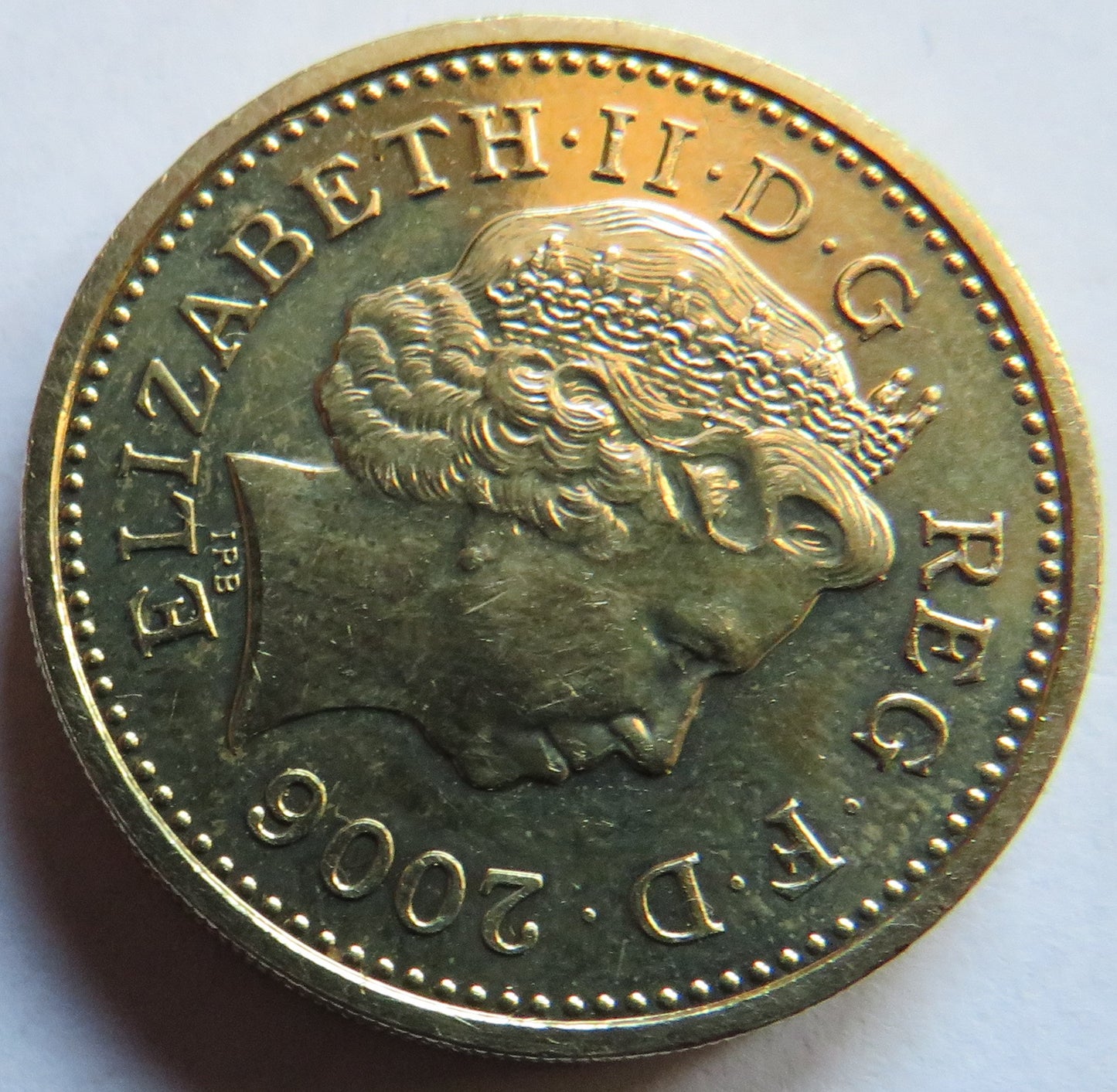 2006 Egyptian Arch £1 One Pound Coin In High Grade