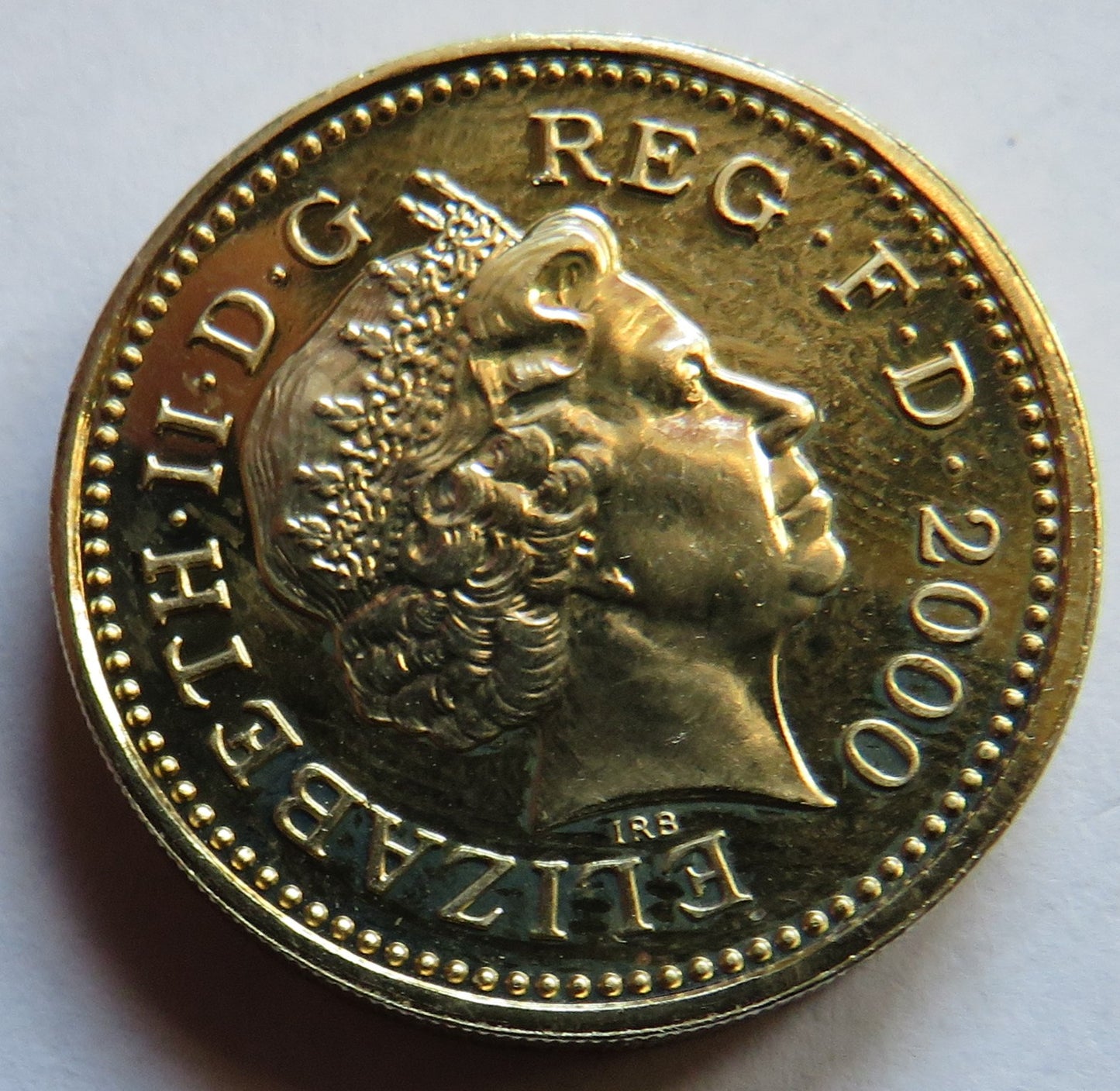 2000 Welsh Dragon £1 One Pound Coin In High Grade