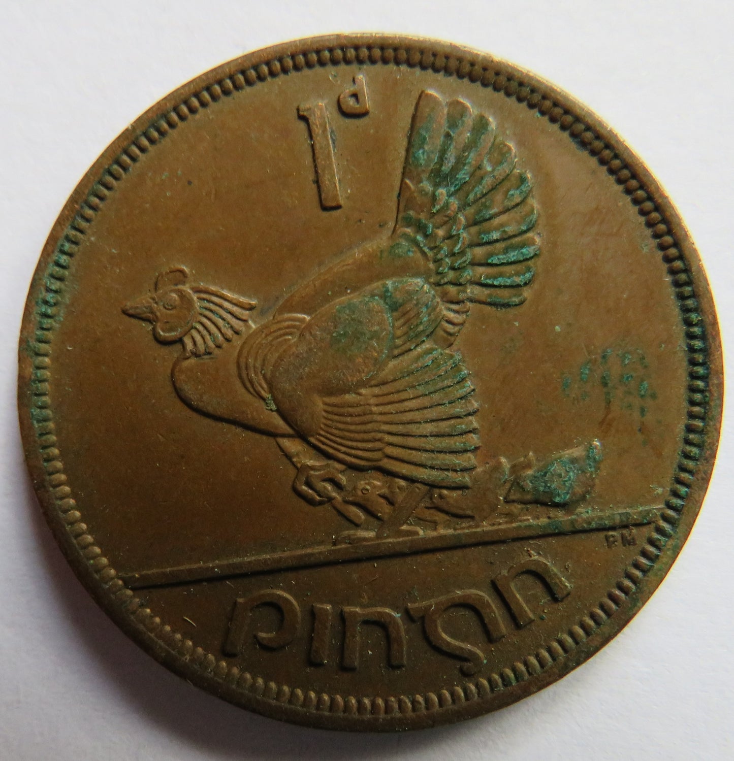 1941 Ireland Eire One Penny Coin