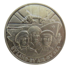 Load image into Gallery viewer, Liberation of Kuwait 1991 By Land by Air By Sea Commemorative Medal
