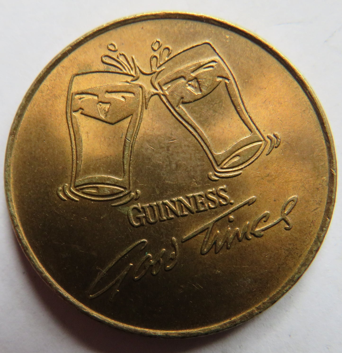 "Its Got To Be A Guinness" St Patrick's Day 2000 Advertising Token