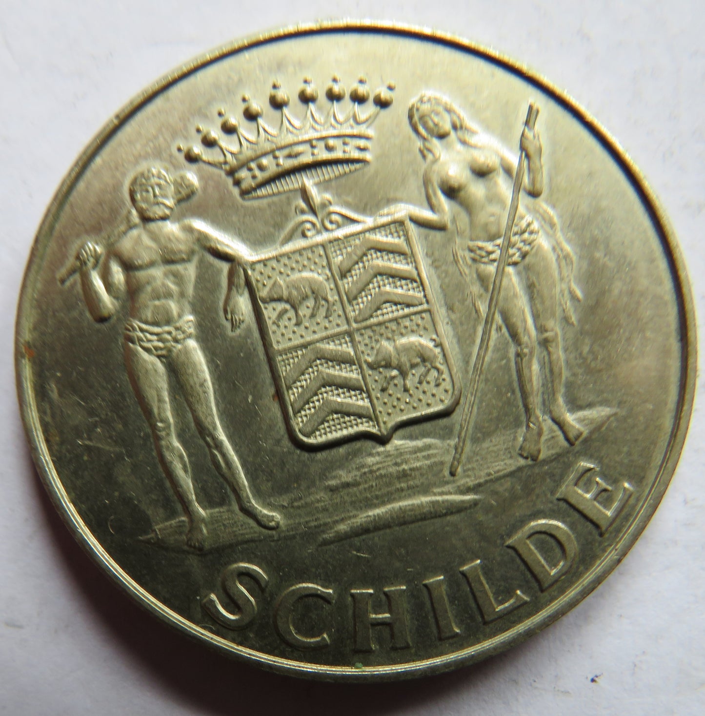 1980 1 Scilla Schilde Belgium Commemorative Medal / Coin