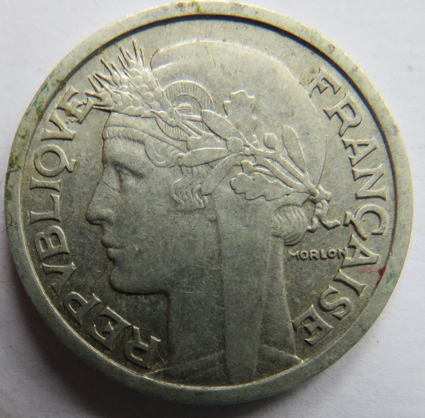 1941 France 2 Francs Coin